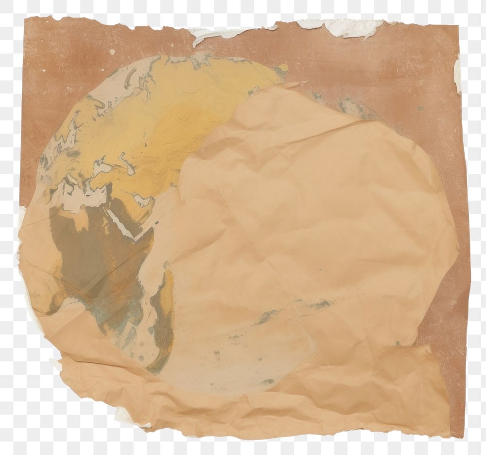 PNG  Earth ripped paper backgrounds white background weathered.