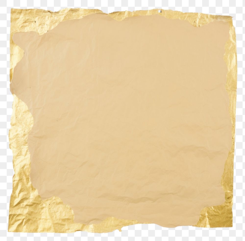 PNG  Gold ripped paper backgrounds white background rectangle