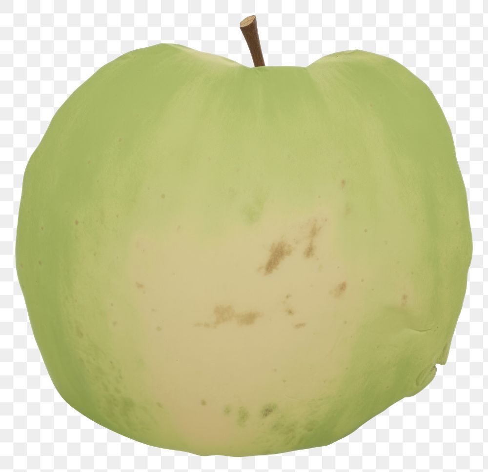 PNG  Green apple shape ripped paper vegetable fruit plant.
