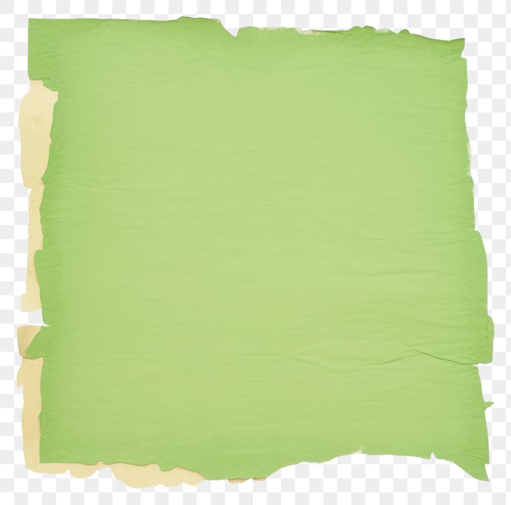 PNG  Green ripped paper backgrounds texture white background.