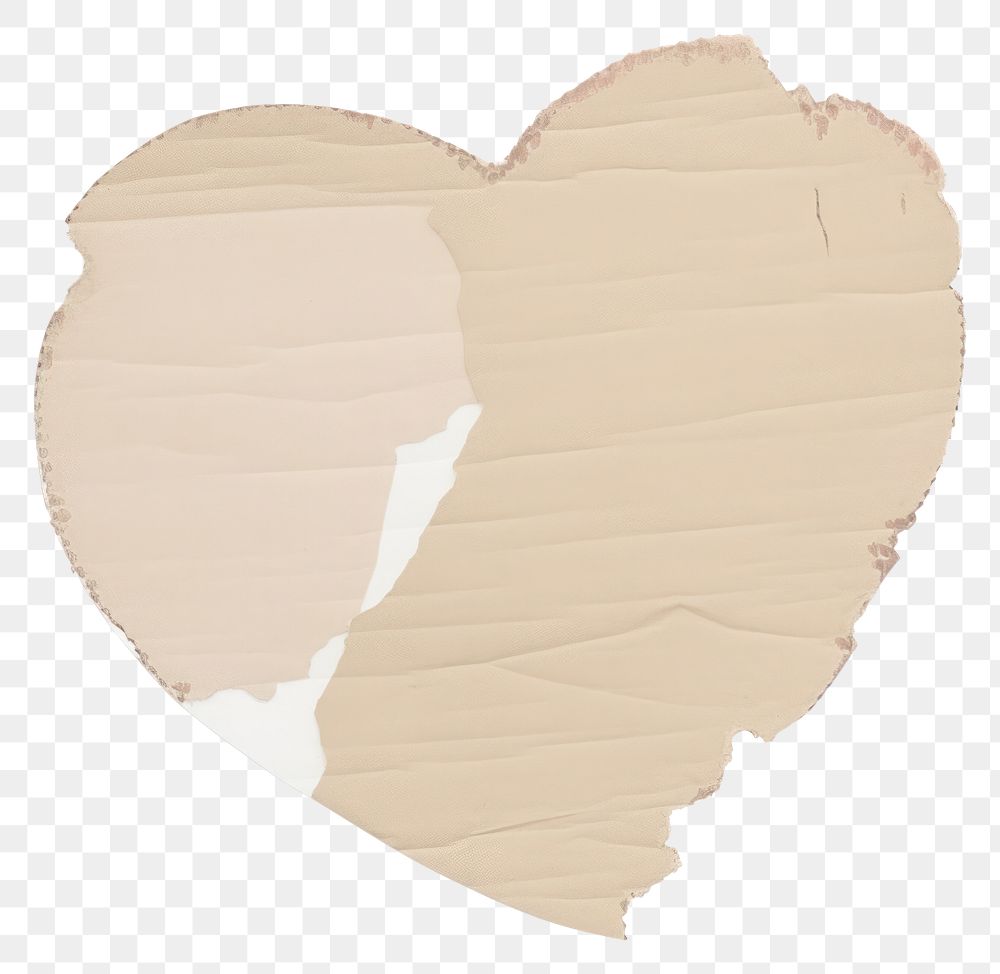 PNG  Heart shape ripped paper backgrounds white background textured