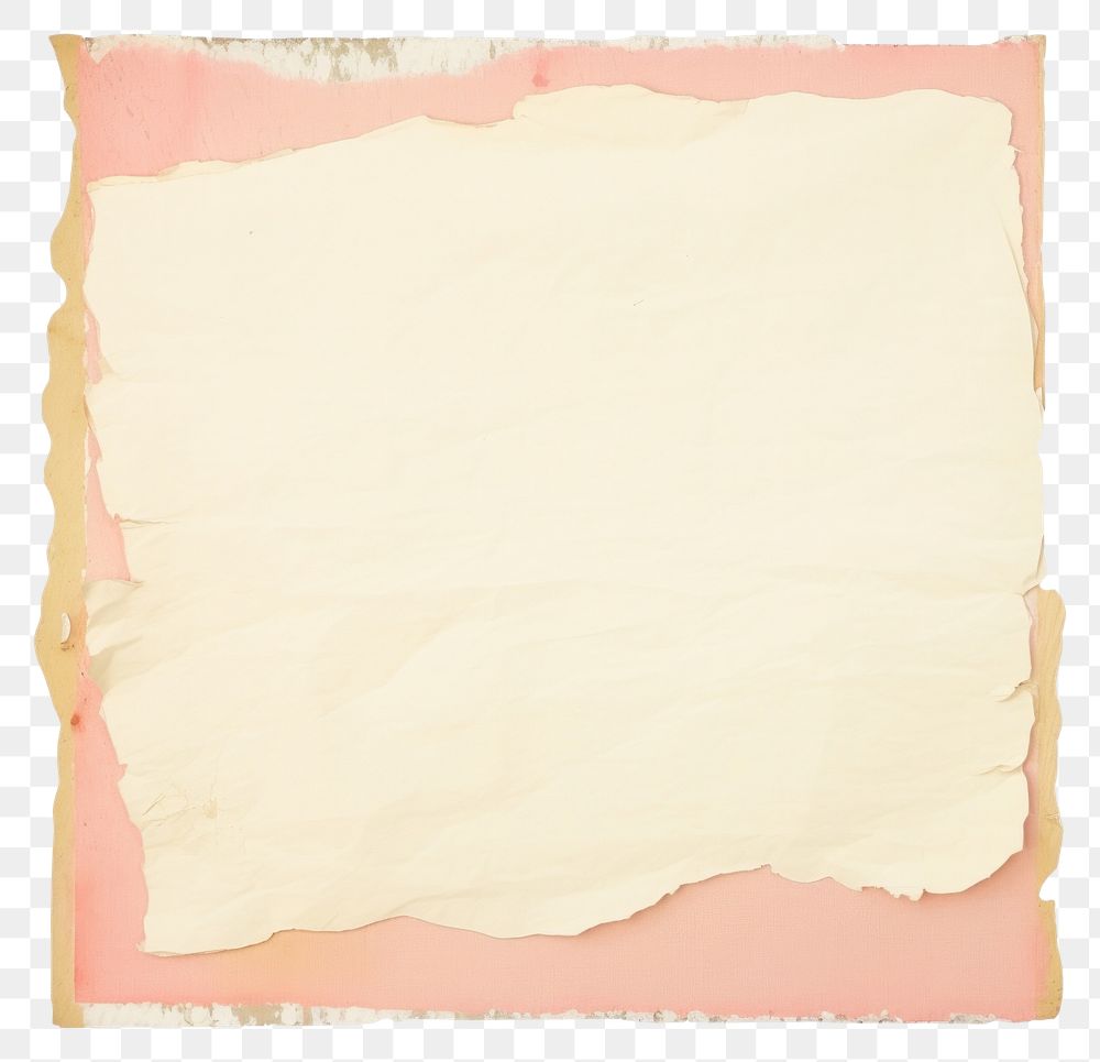 PNG  Pastel ripped paper backgrounds text white background