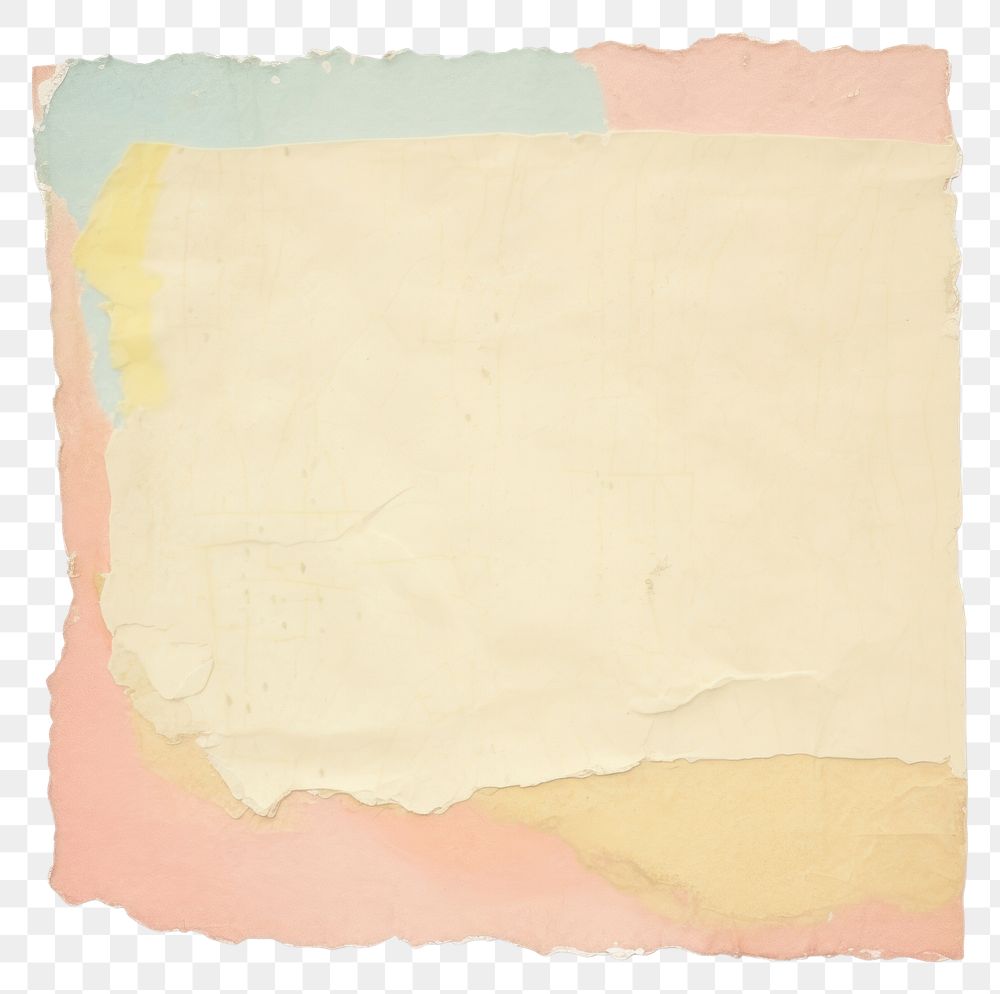 PNG  Pastel ripped paper backgrounds painting text.