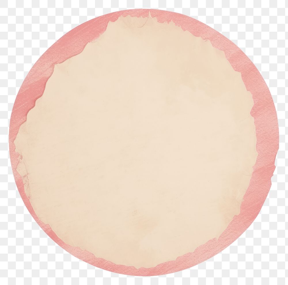PNG  Pink circle ripped paper white background microbiology rectangle.