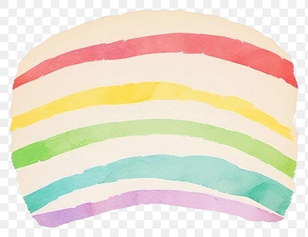 PNG  Rainbow ripped paper white background creativity clothing.