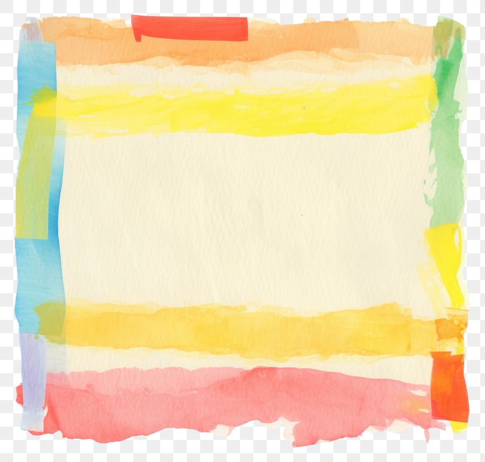 PNG  Rainbow ripped paper backgrounds painting white background.