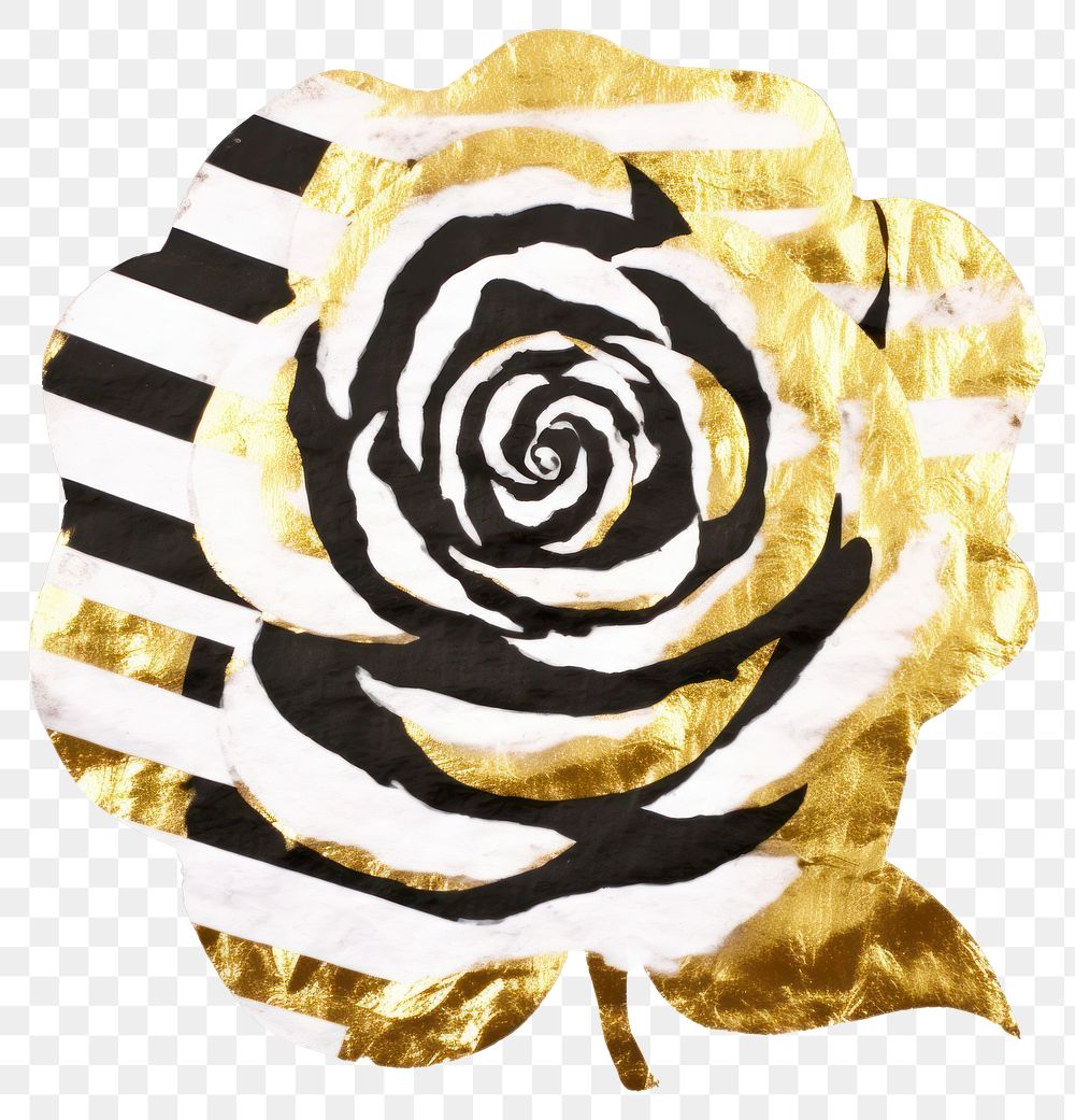 PNG  Rose ripped paper spiral shape white background.