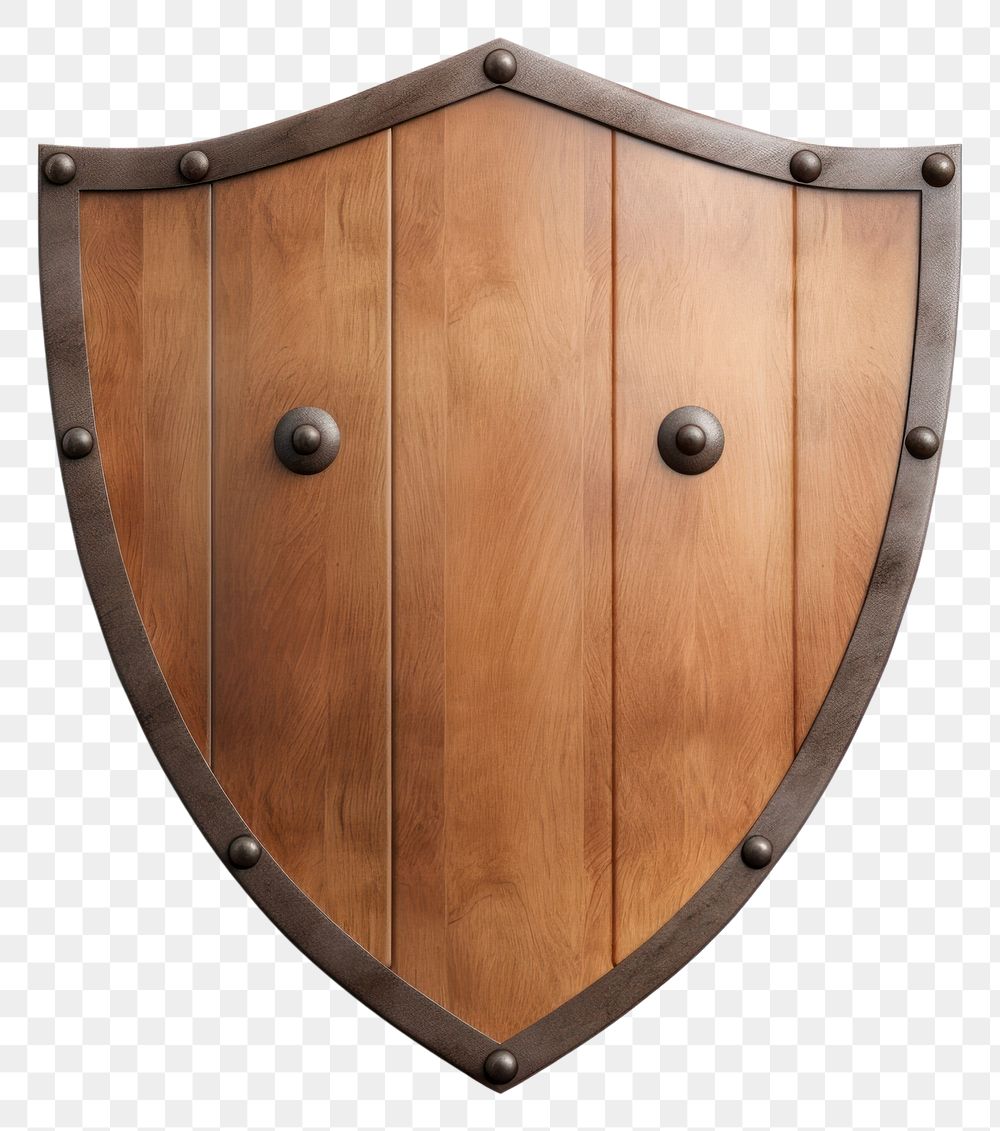 PNG  Shield wood white background architecture.