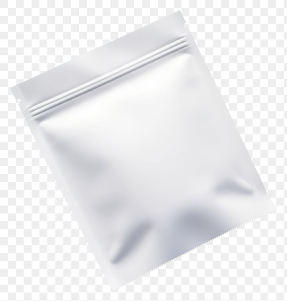 PNG  Liplastic pouch Packaging in White white white background aluminium. AI generated Image by rawpixel.