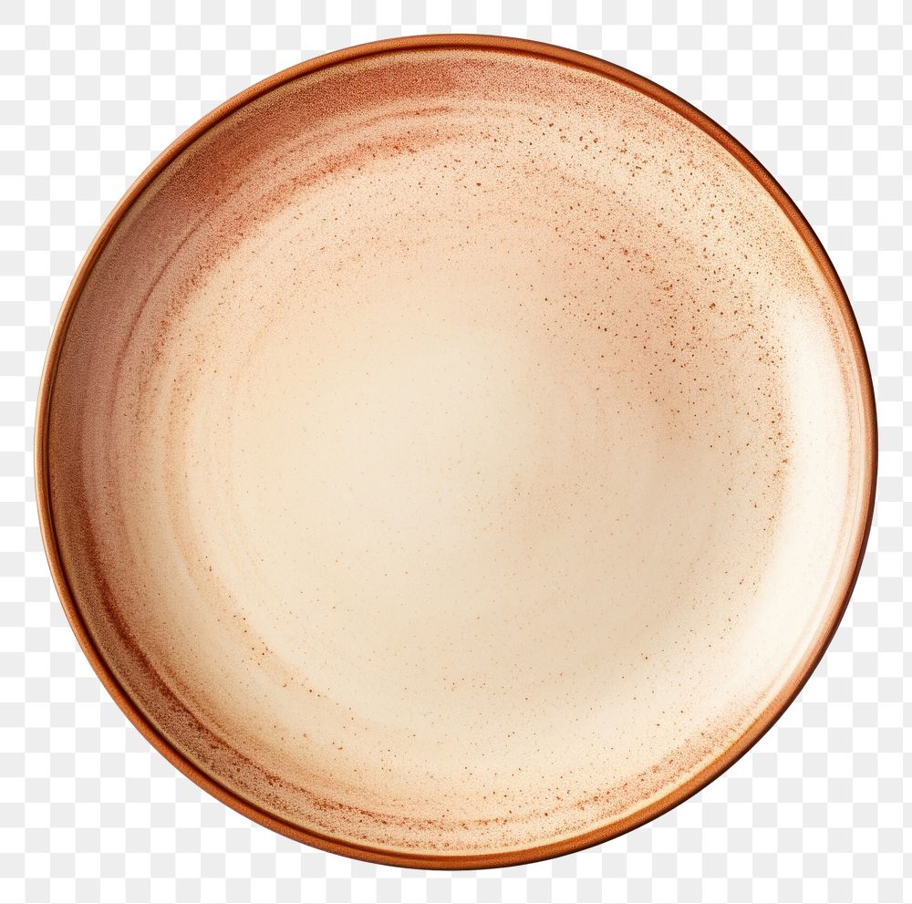 PNG Two tone colored dinner plate porcelain pottery bowl.