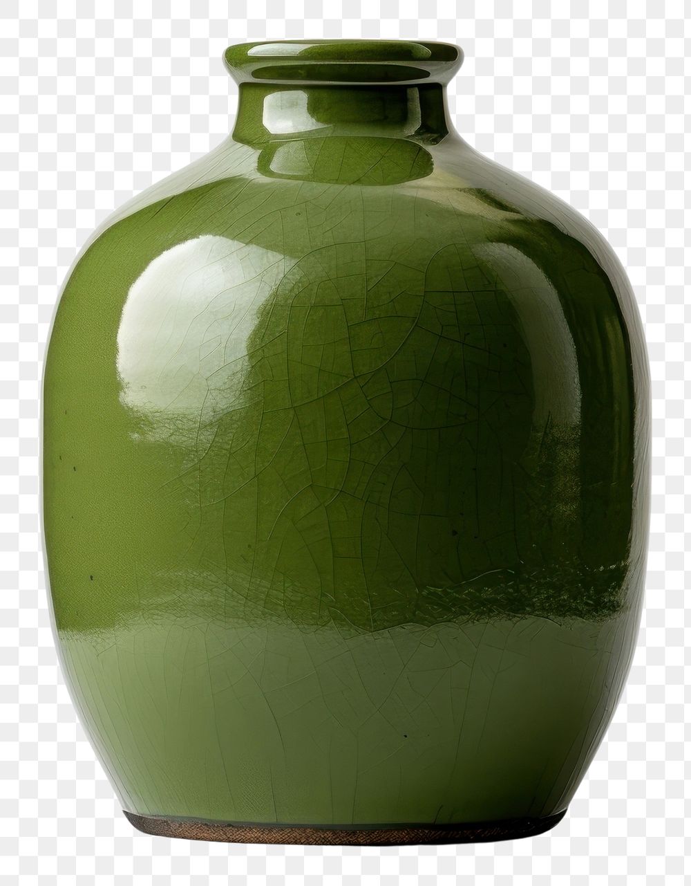 PNG Pottery scandinavian jar in army green color pottery porcelain bottle.