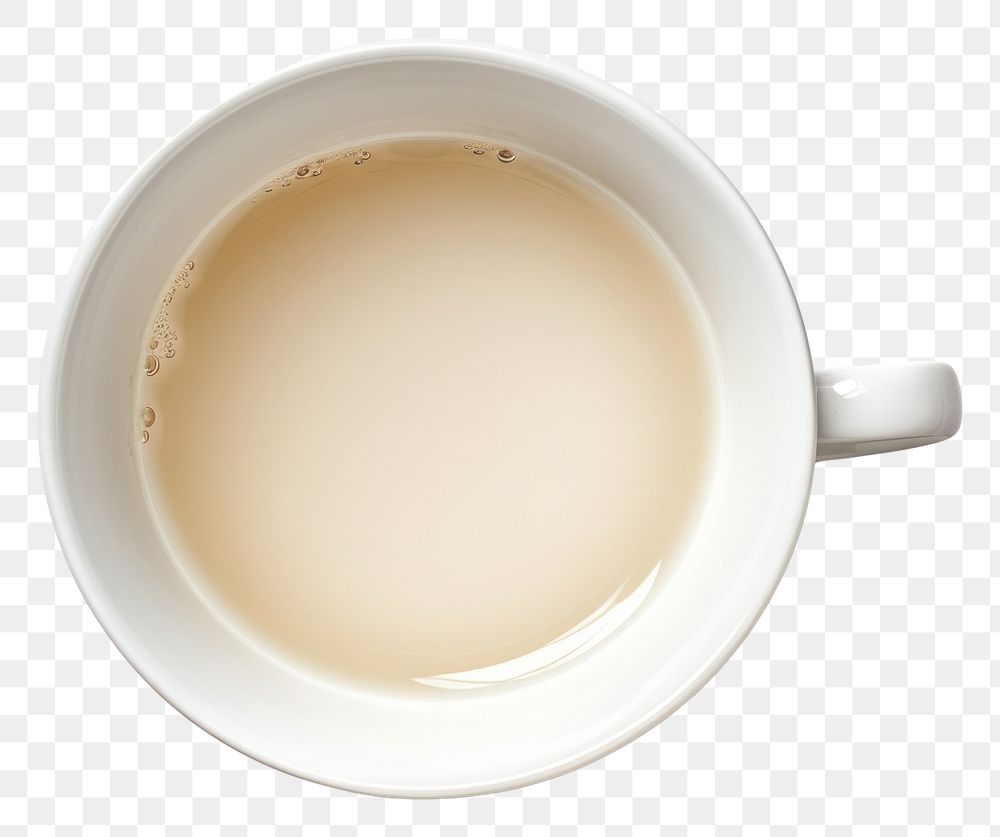 PNG White tea cup beverage coffee drink.