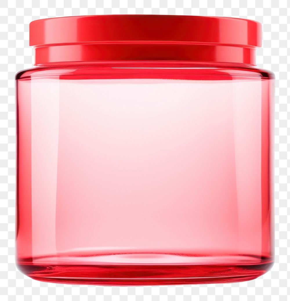 PNG  Jar in dark red color bottle white background protection.