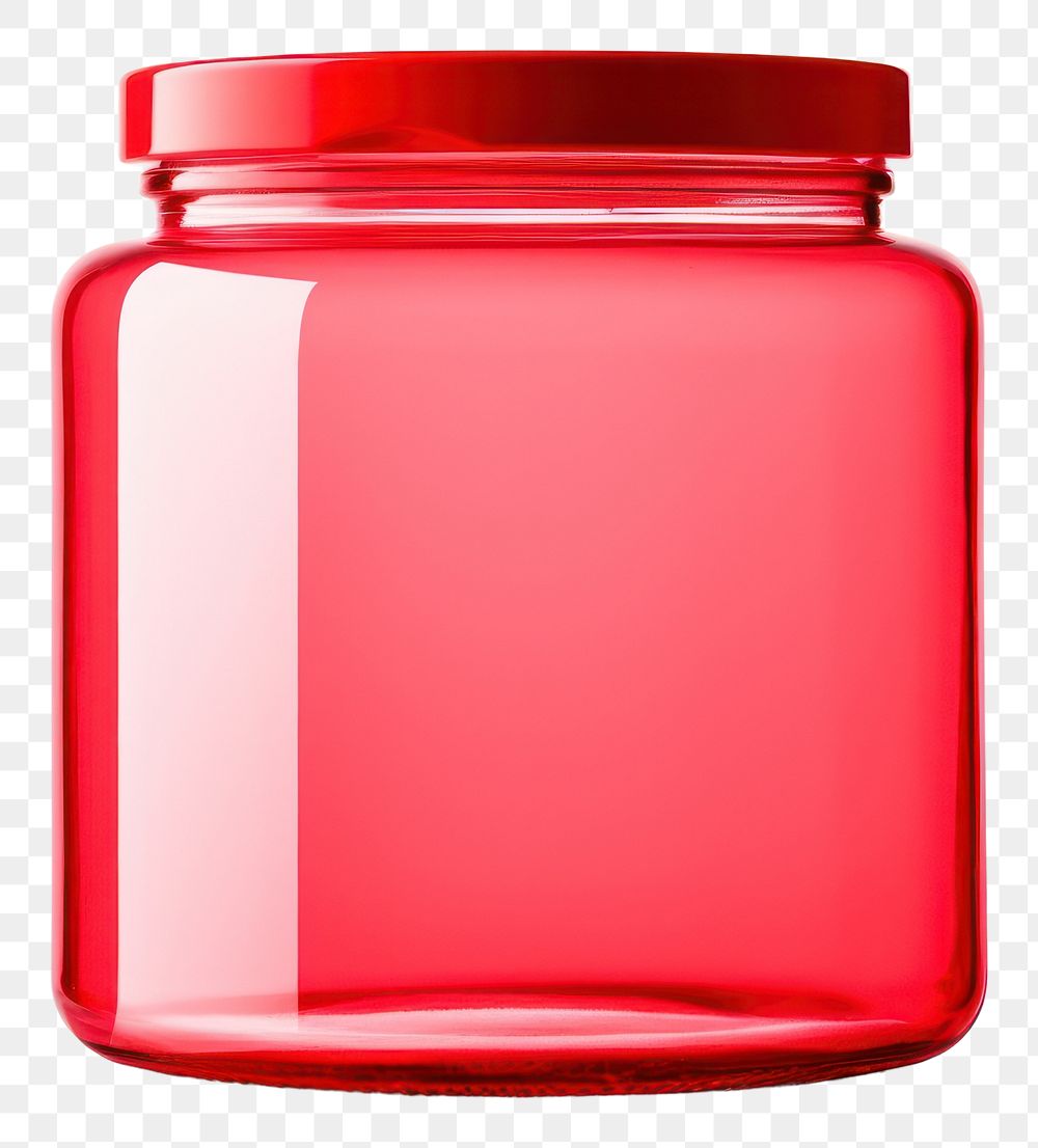 PNG  Jar in dark red color white background container drinkware.