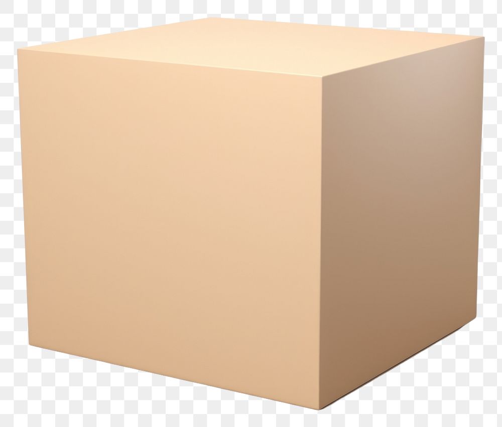 PNG  Carton box simplicity cardboard. AI generated Image by rawpixel.
