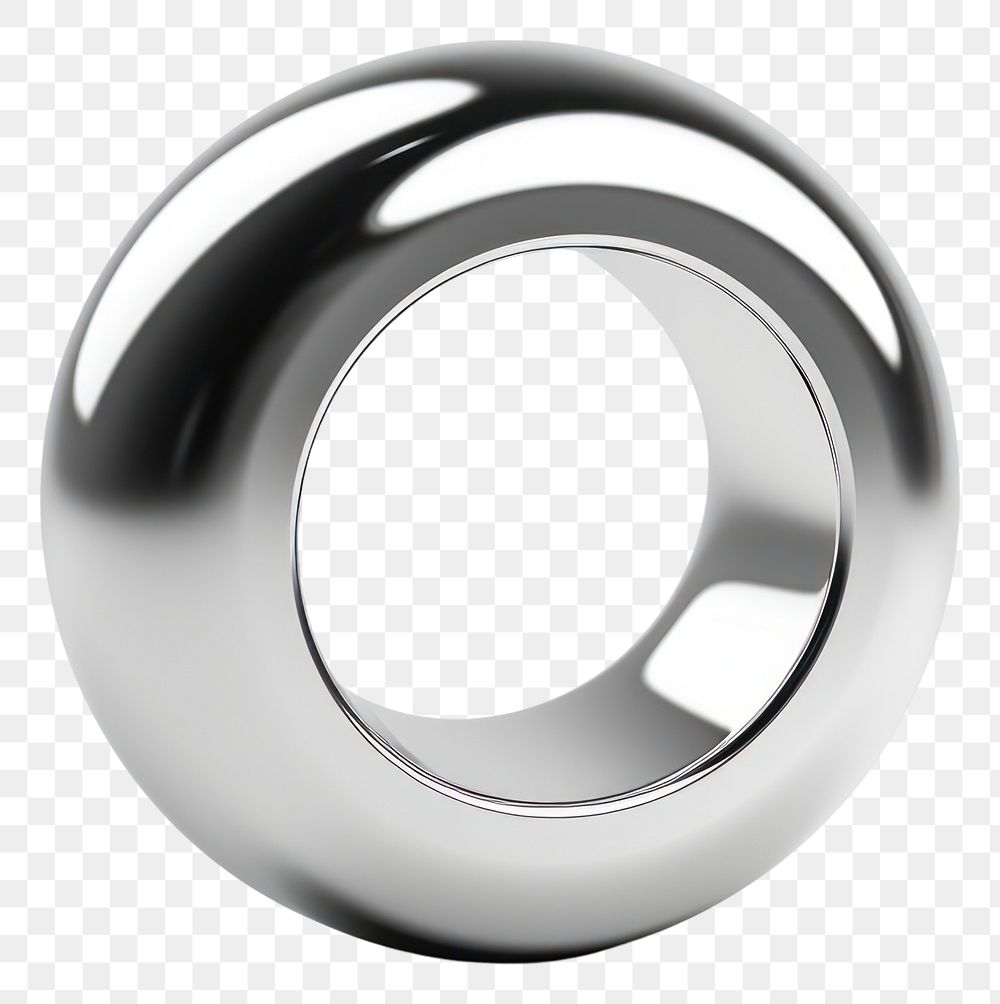 PNG Circle geometrical shape platinum jewelry silver.