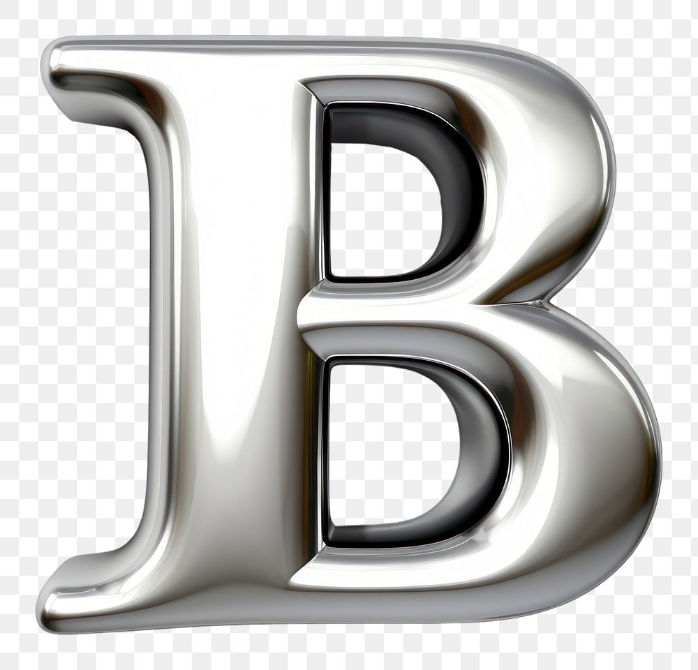 PNG Serif alphabet B shape number text white background.