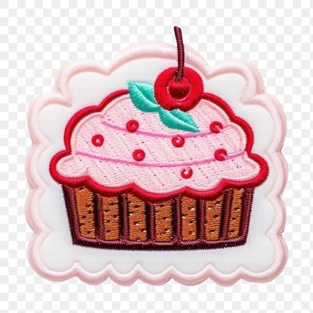 PNG Cake dessert cupcake icing. AI generated Image by rawpixel.