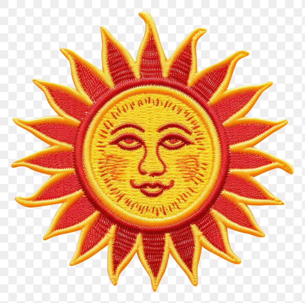 PNG Sun symbol craft logo. AI generated Image by rawpixel.