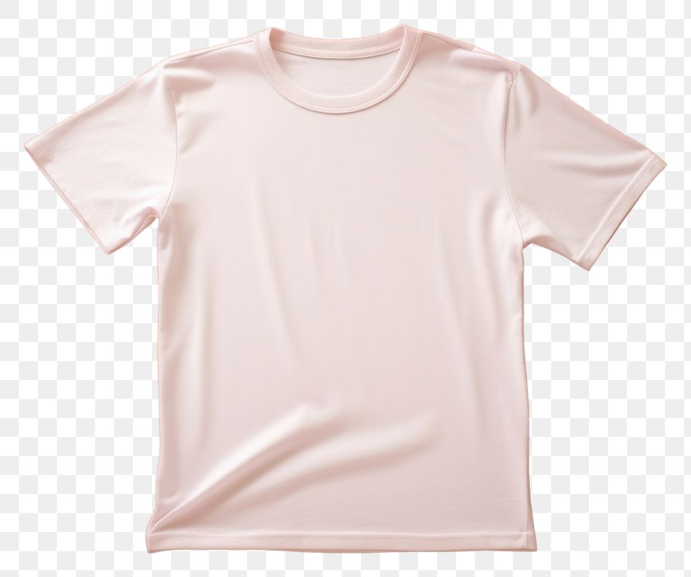 PNG Shirt mockup t-shirt sleeve white.
