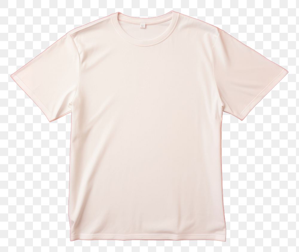 PNG T-shirt mockup white red clothing.