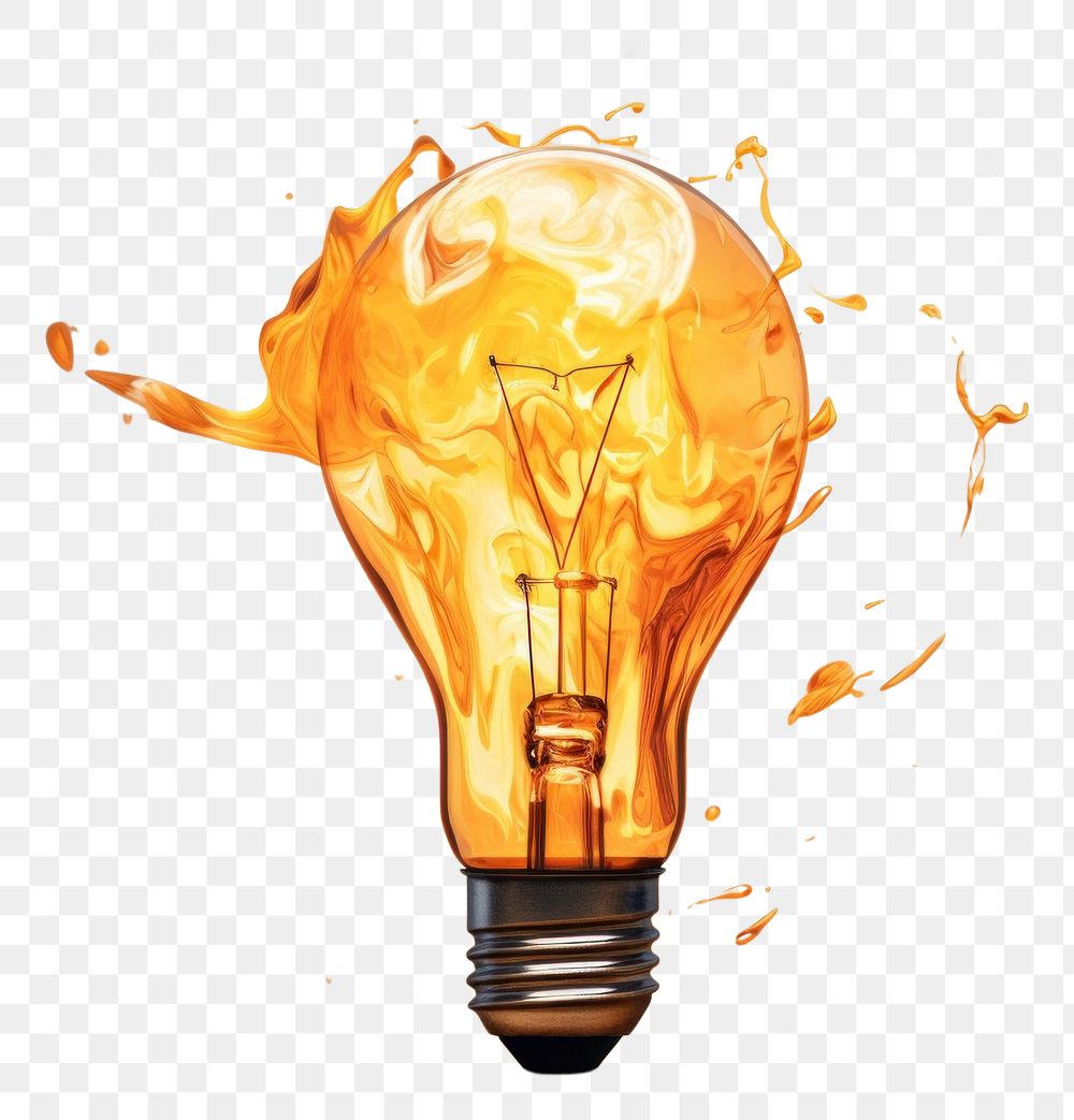 PNG  Creative light bulb lightbulb innovation electricity.