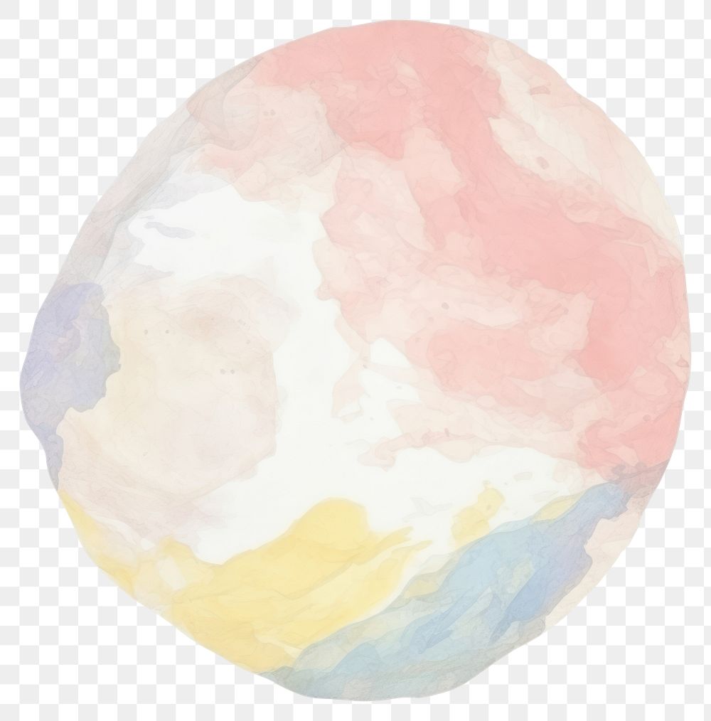 PNG Blob marble distort shape abstract painting white background.