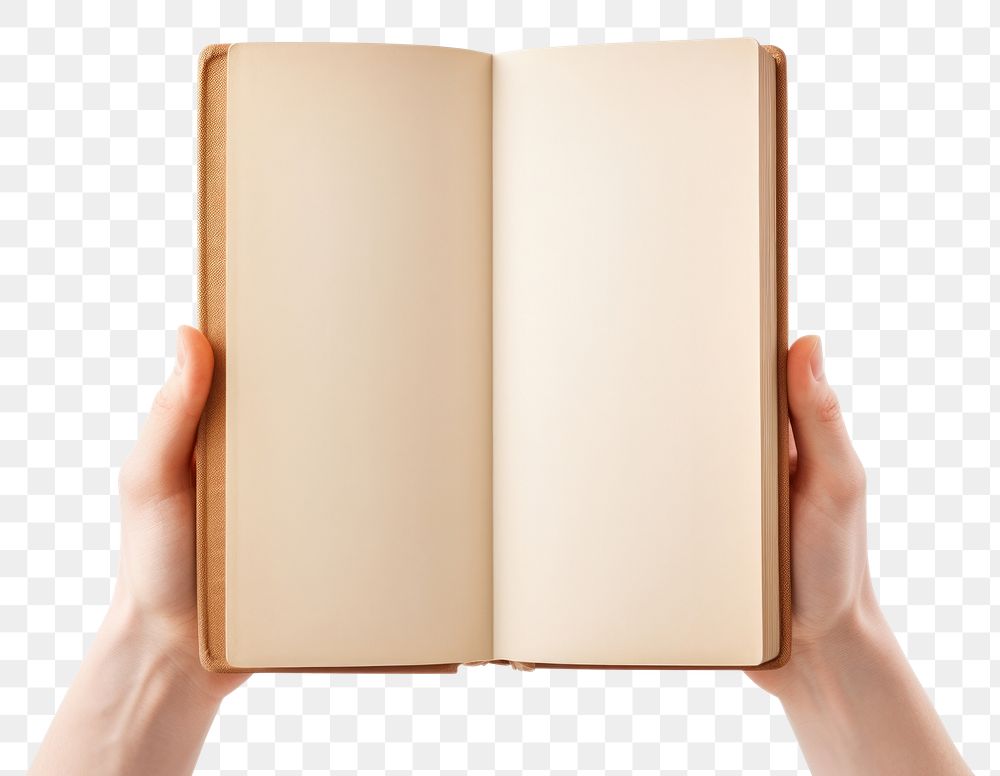 PNG  Holding book publication reading diary. AI generated Image by rawpixel.
