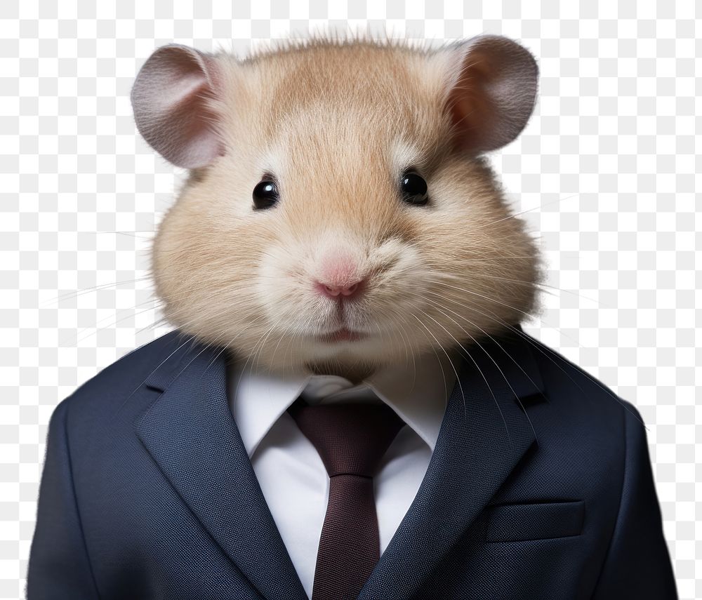 PNG Hamster animal portrait rodent.