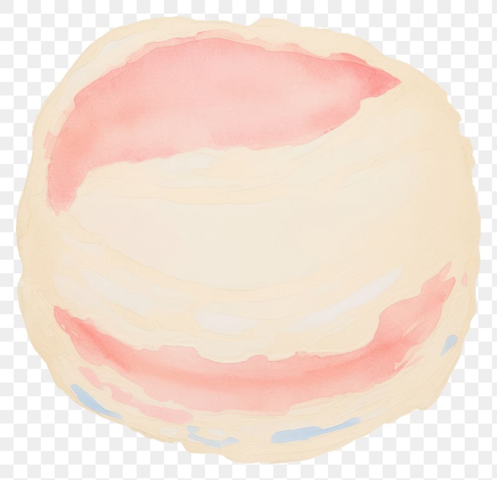 PNG Pancake marble distort shape white background dishware painting.