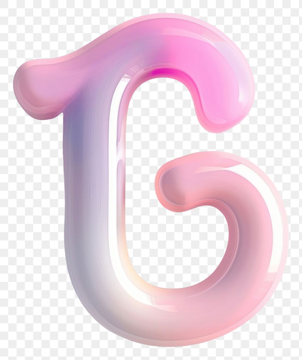 PNG Letter G number abstract symbol.