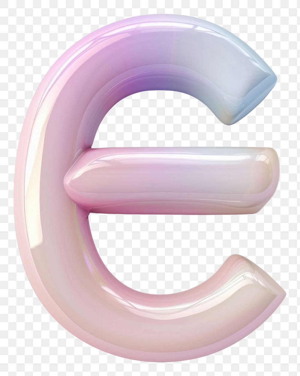 PNG Letter E number symbol shape.