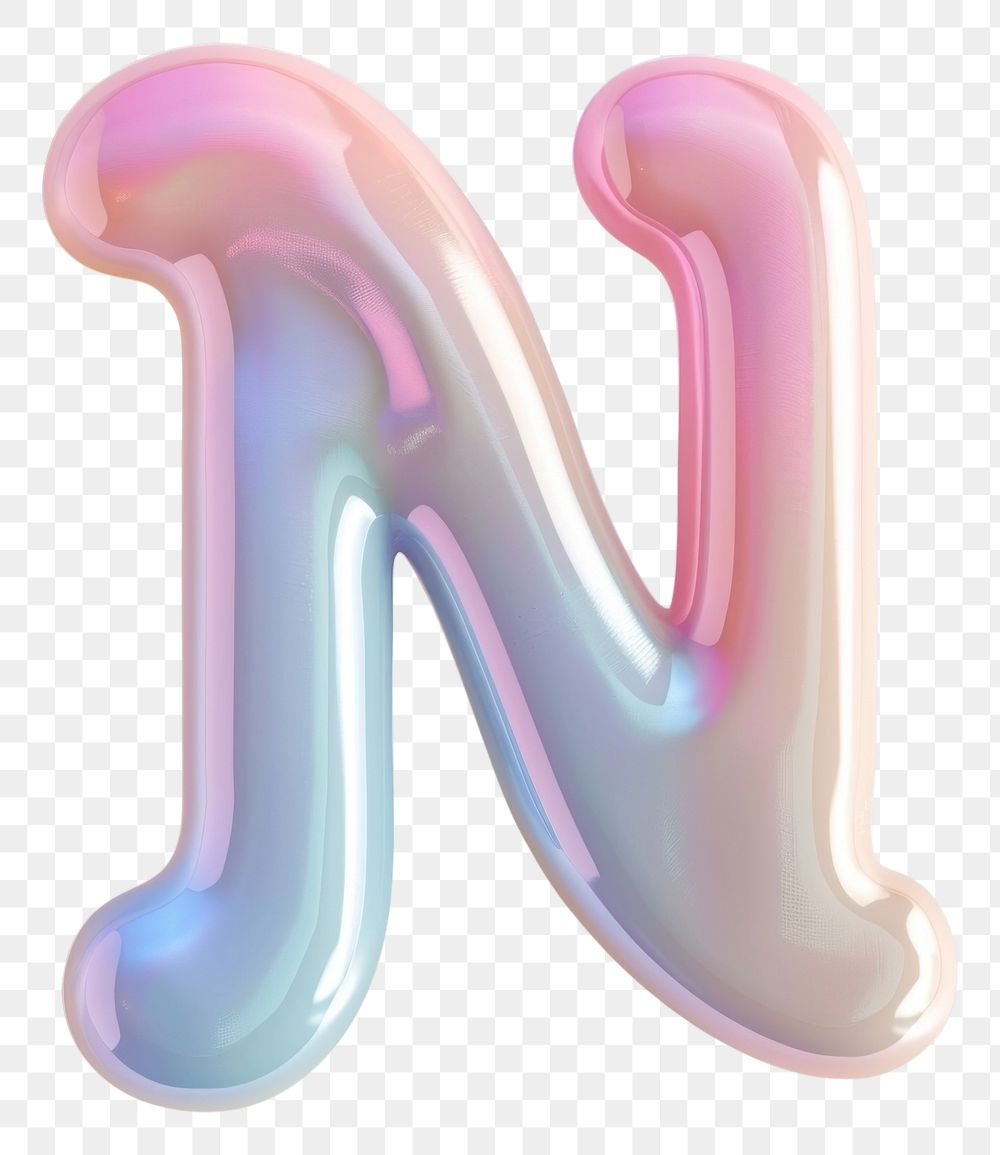 PNG Letter N number symbol shape.
