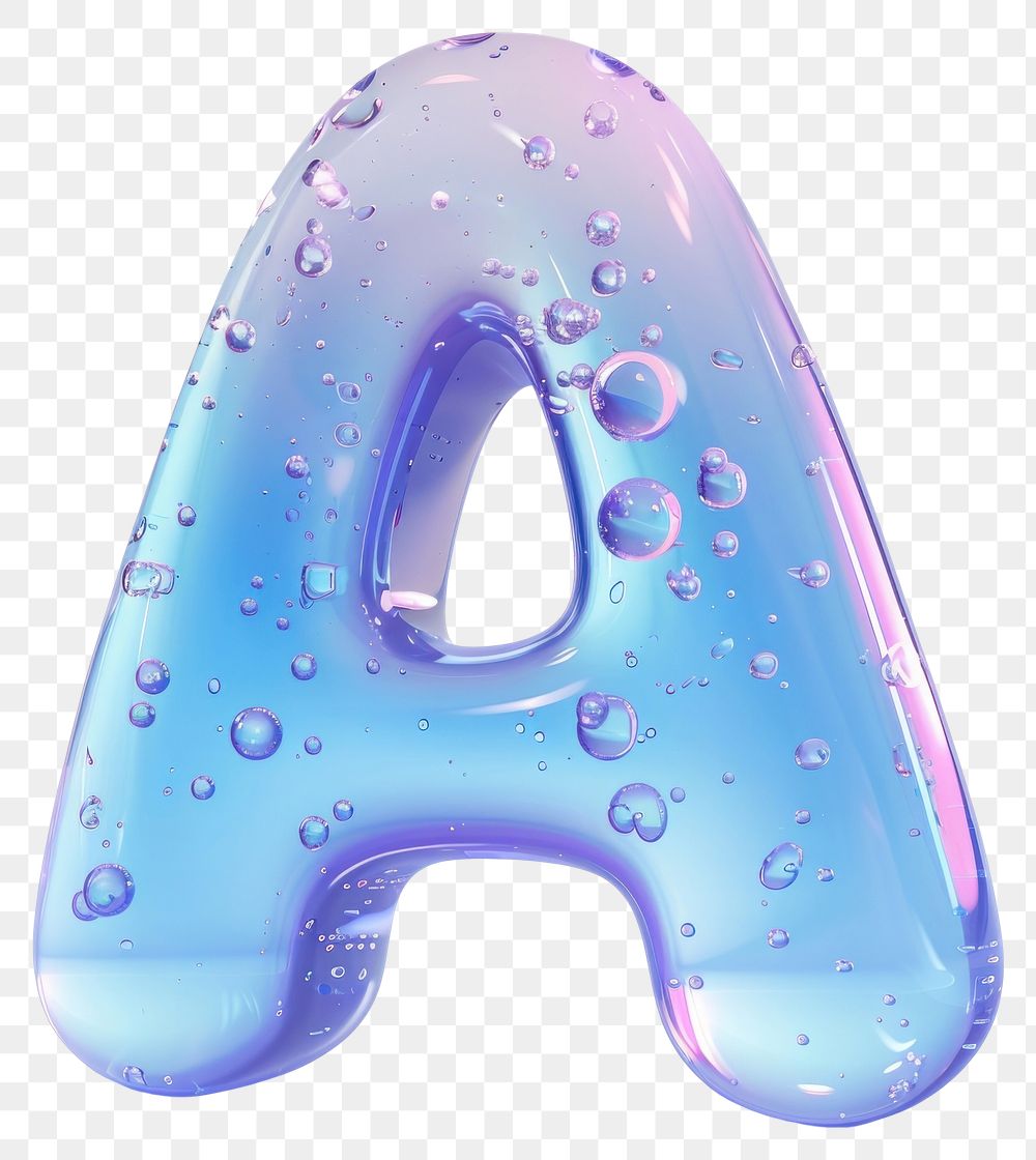 PNG Letter A bubble number symbol.