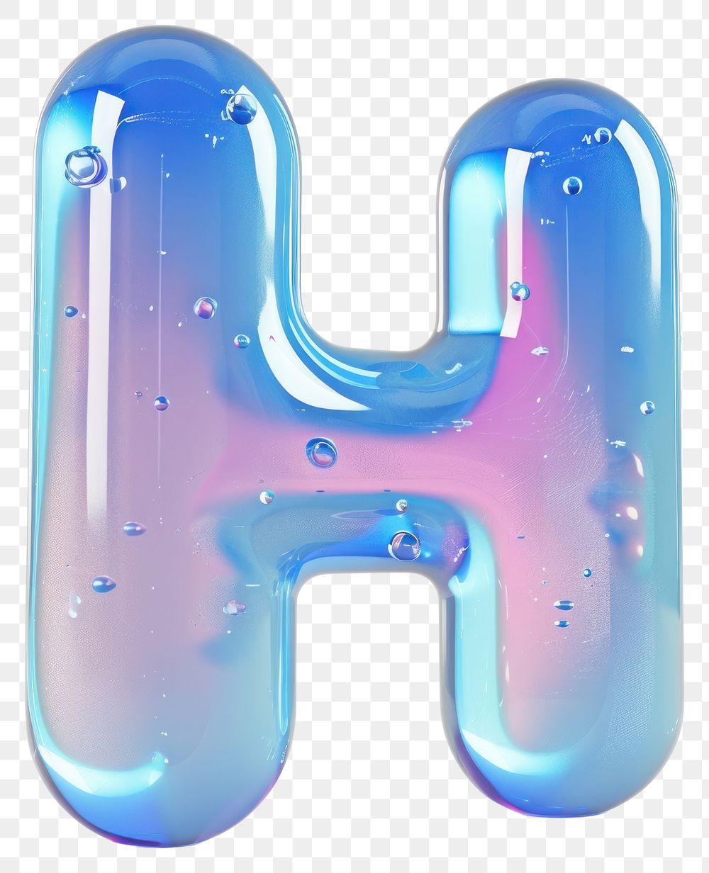PNG Letter H symbol text blue.