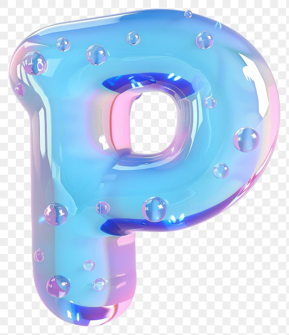 PNG Letter P number bubble shape.