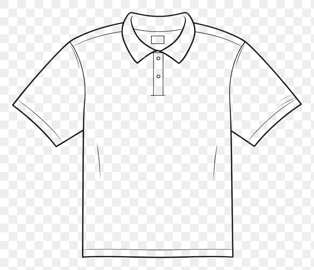 PNG A clothes t-shirt sketch white.