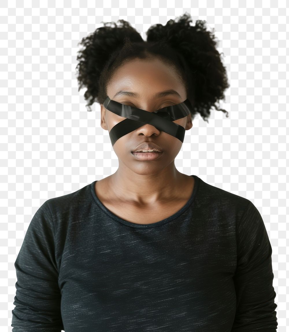 PNG A black woman portrait glasses adult.