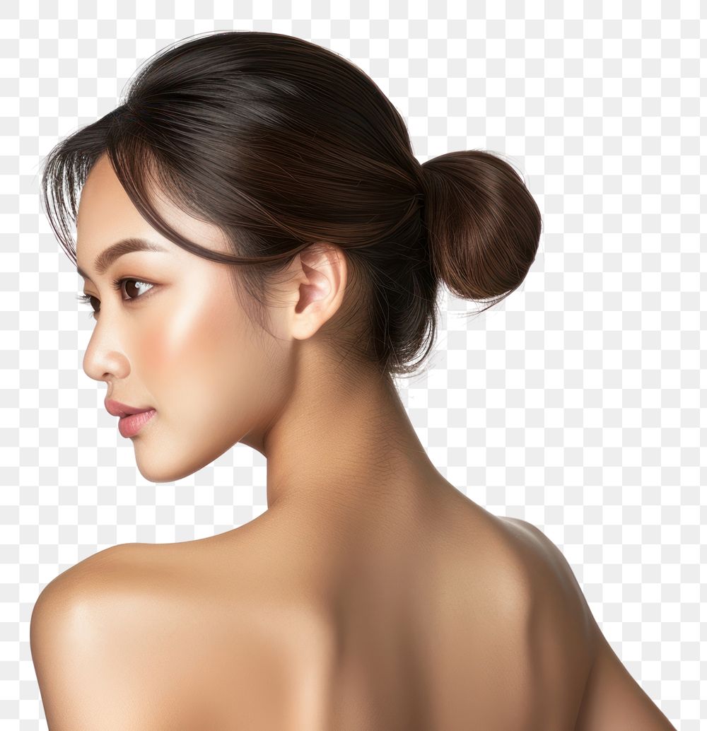 PNG An Asian woman portrait adult skin.