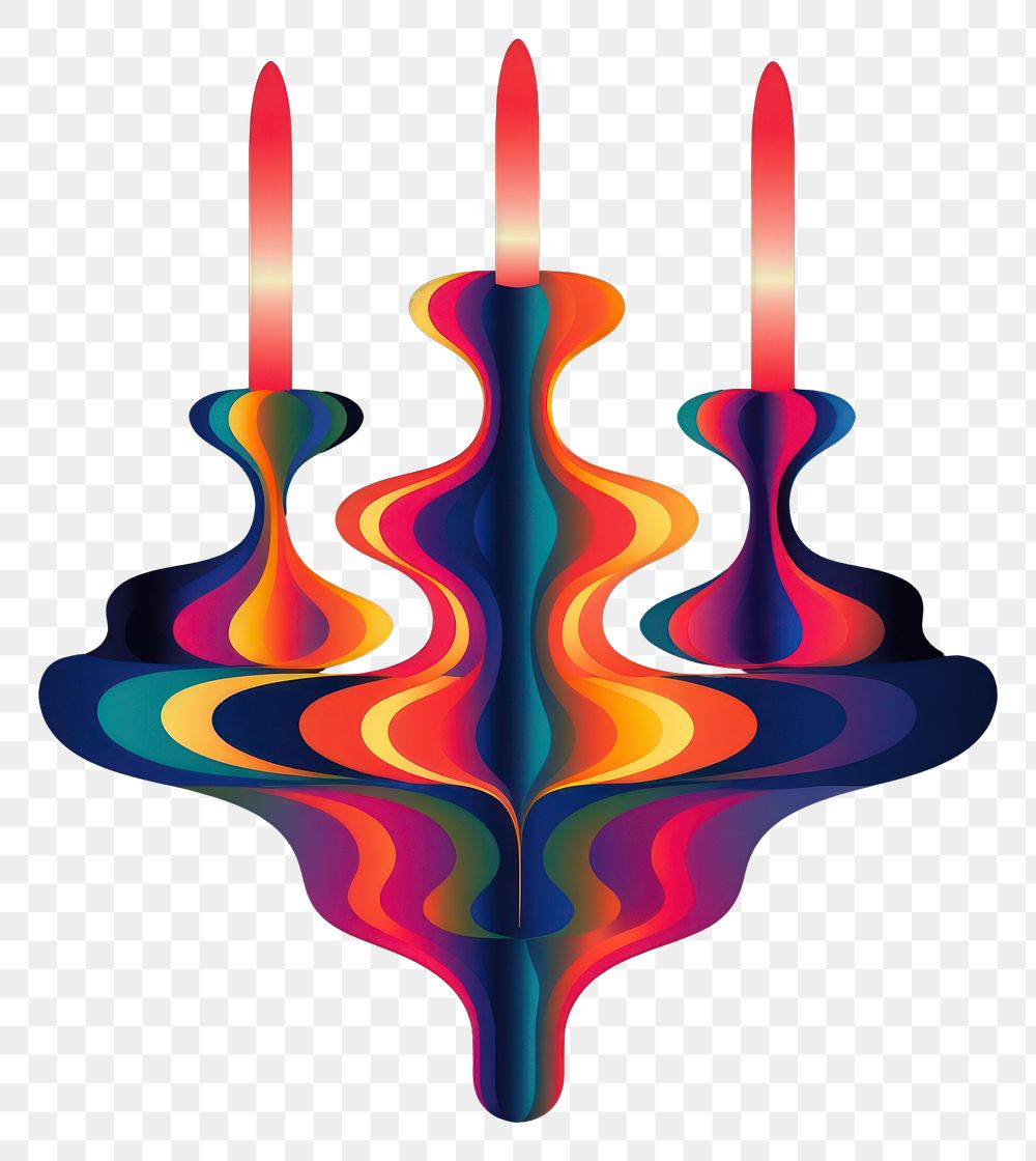 PNG An abstract Graphic Element of candlestick lighting fire spirituality.