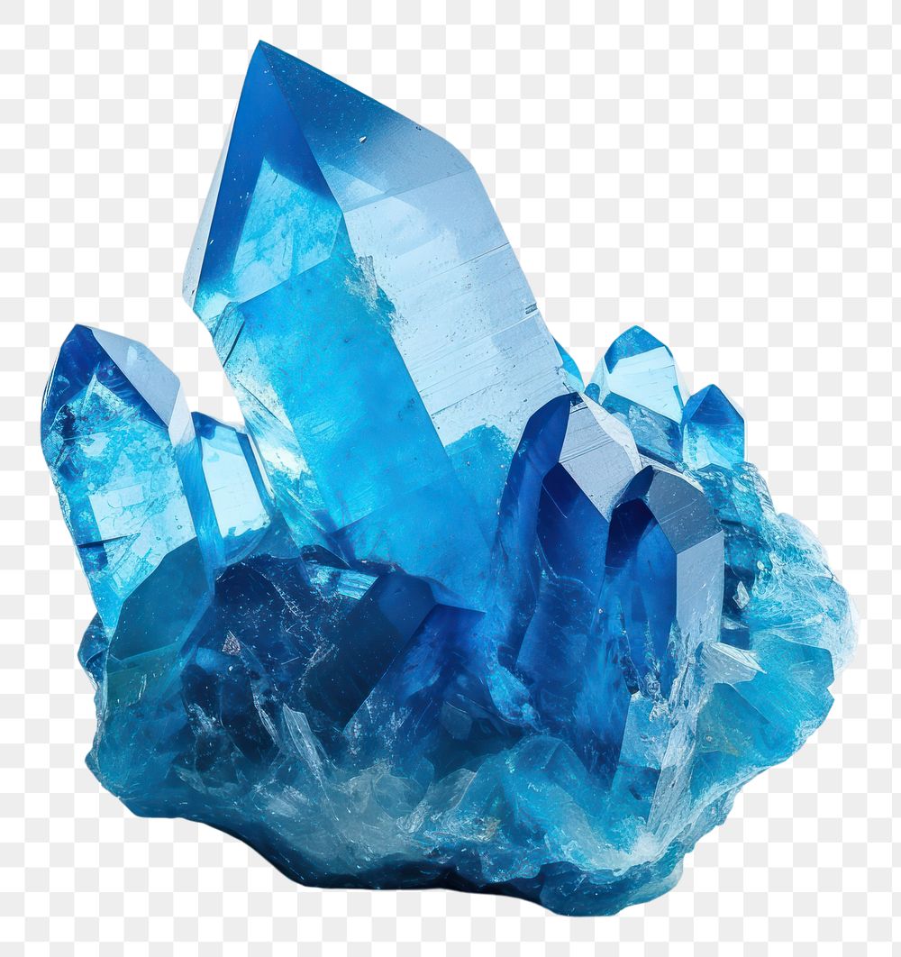 PNG Crystal mineral quartz turquoise.