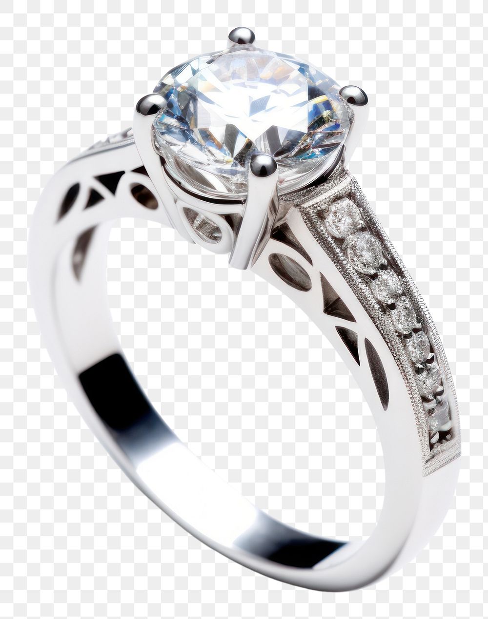 PNG Platinum gemstone diamond jewelry.
