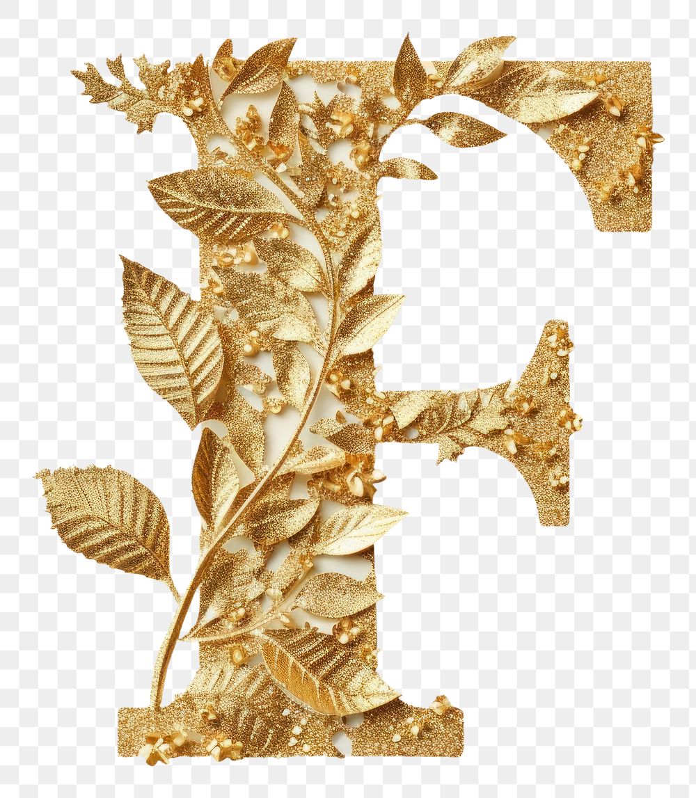 PNG Gold jewelry brooch font.