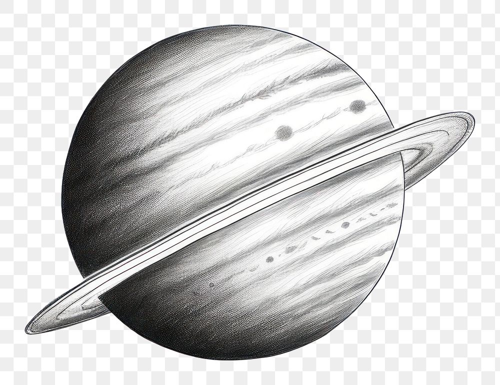 PNG Planet drawing space monochrome.