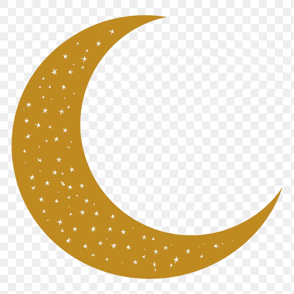 PNG Flat Symbol of the Islamic holiday Ramadan symbol astronomy night.
