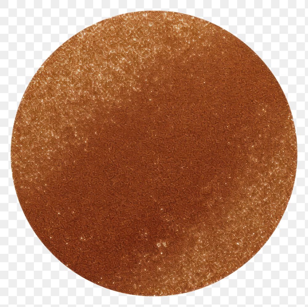 PNG Glitter texture circle powder.