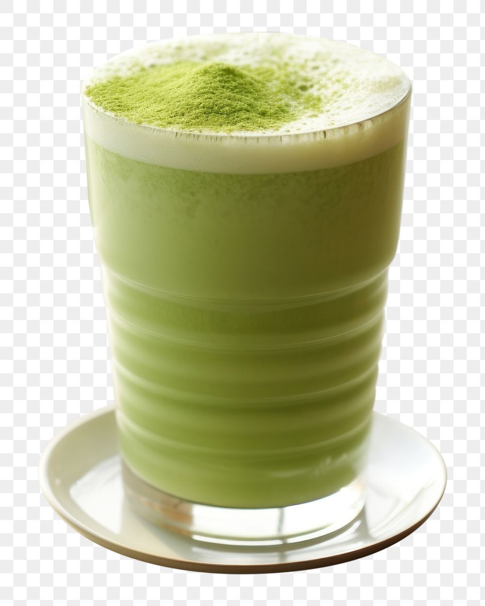 PNG Green matcha late pattern smoothie drink juice.