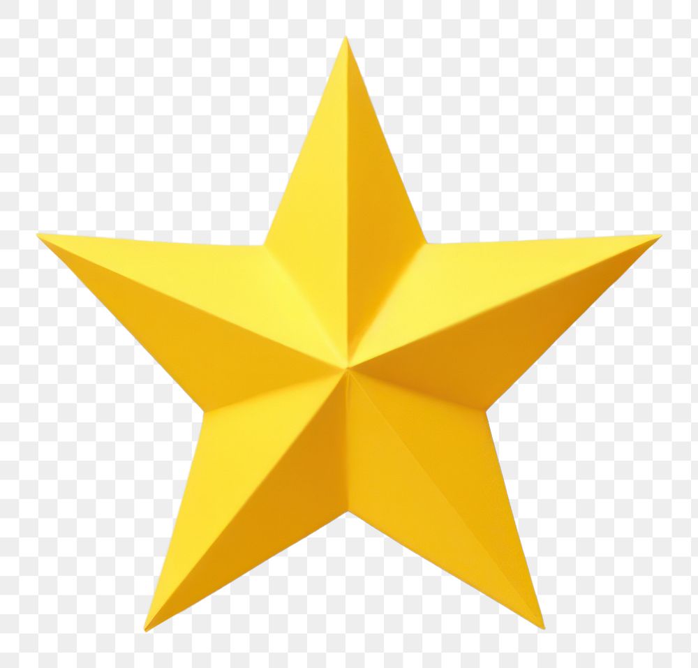 PNG Yellow star symbol paper transportation.