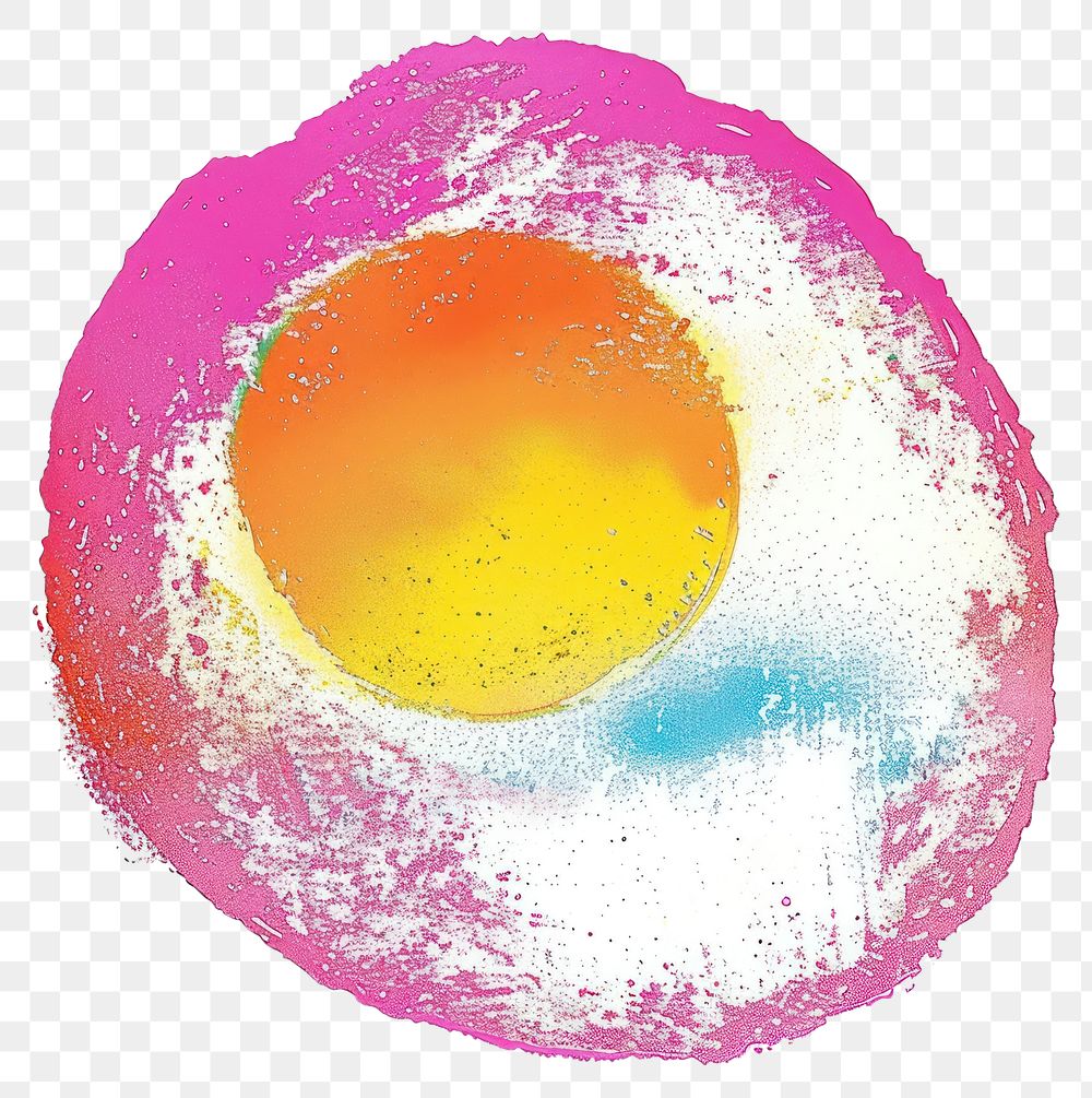 PNG Egg drawing circle yellow.