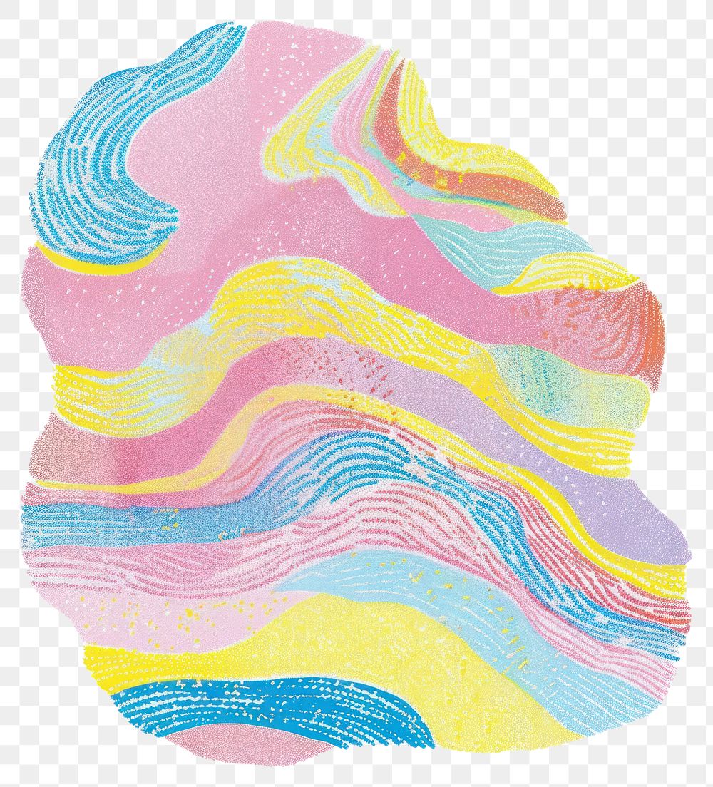 PNG Creativity abstract painting pattern.